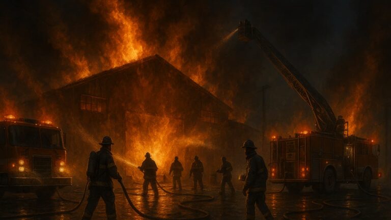 Bengkel Las di Malang Terbakar saat Kosong, Peralatan Ludes