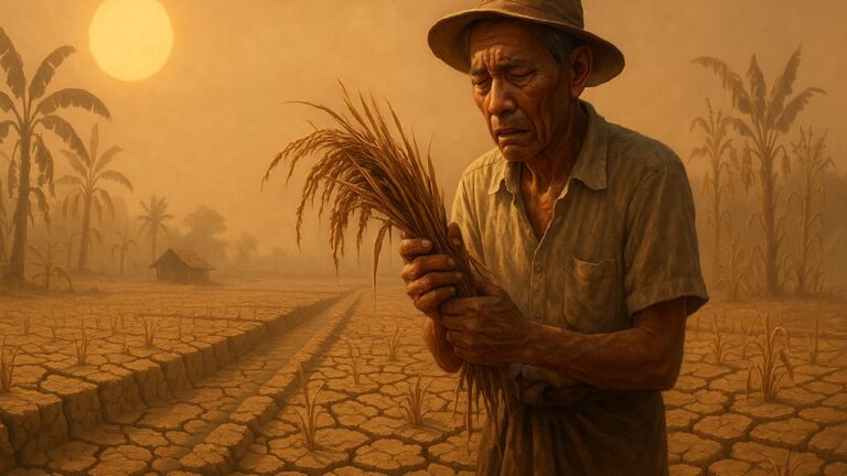 Gagal Panen Akibat Kemarau Panjang Rugikan Petani Jawa Tengah