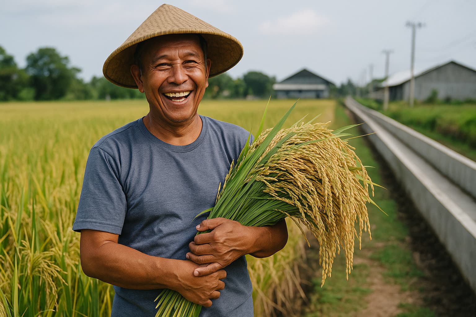 cadangan beras indonesia