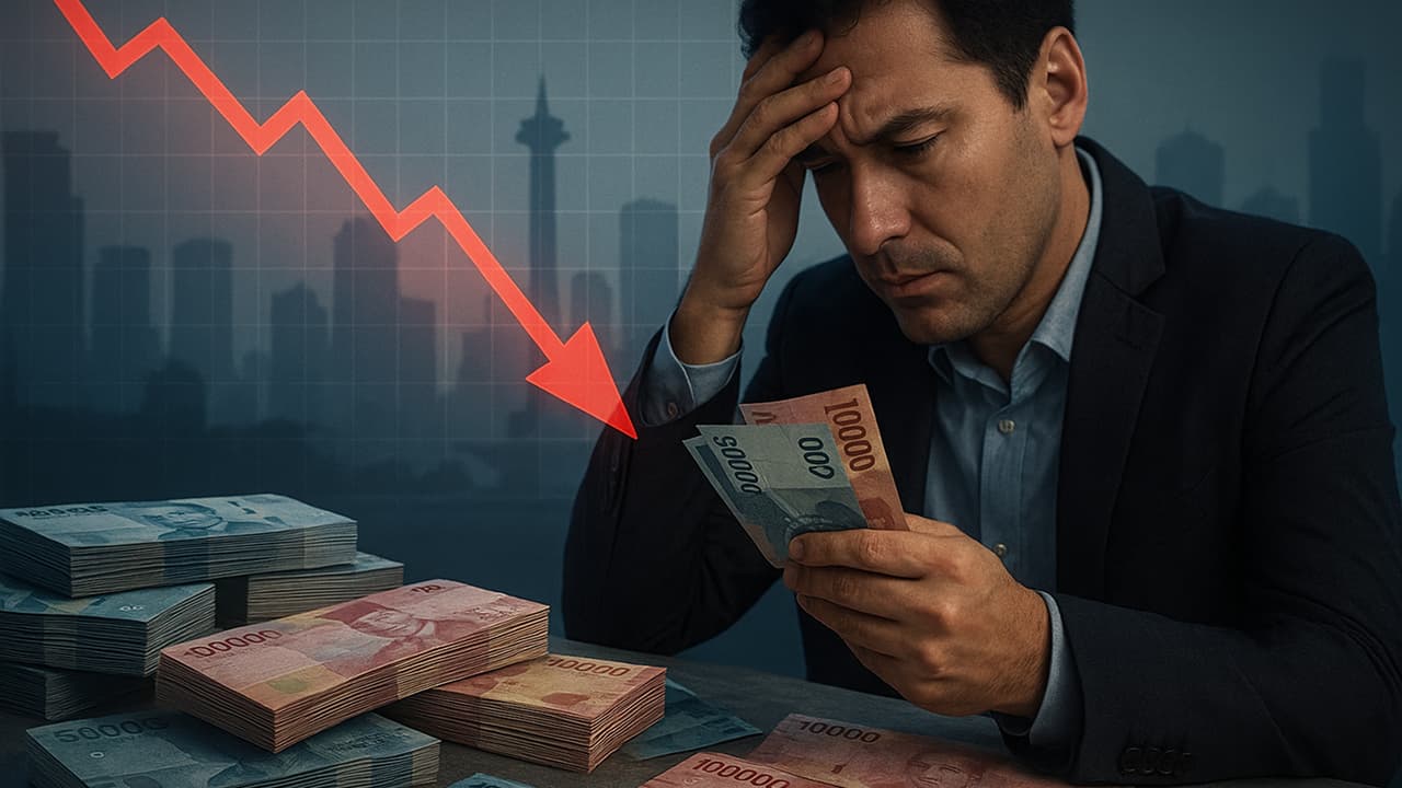 rupiah tertekan