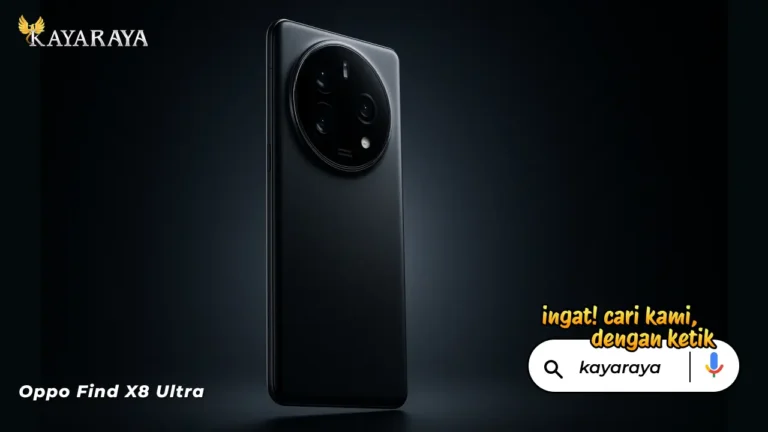 Baterai 6.100 mAh dan Kamera Canggih, Oppo Find X8 Ultra Jadi Andalan Baru Rp13 Jutaan