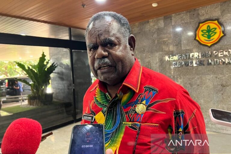 Gubernur Papua Barat Daya Bertemu Mentan untuk Penguatan Pertanian