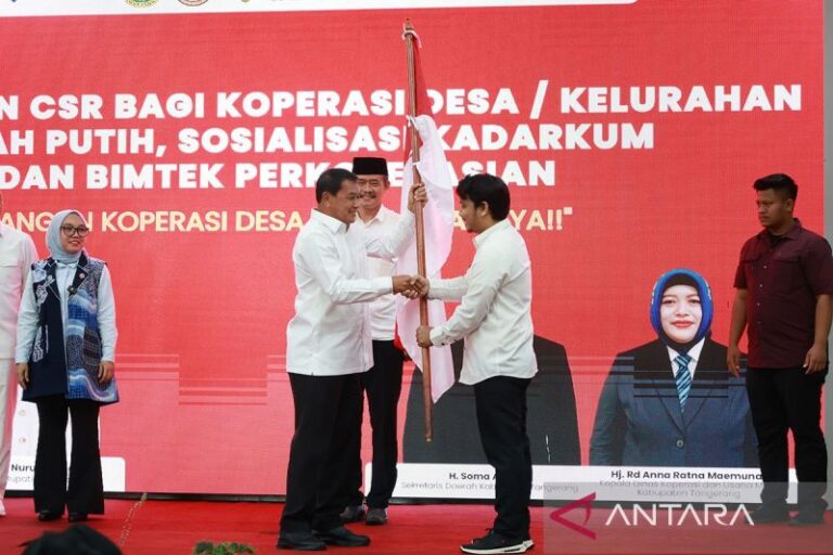 Dana Rp27,4 Miliar Diterima 274 Kopdes Merah Putih Tangerang