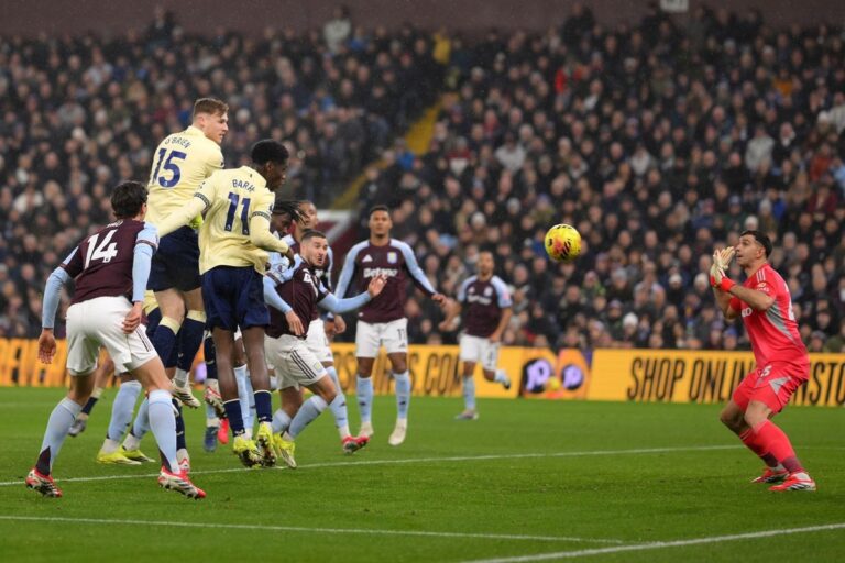Everton Menang tipis 1-0 atas Aston Villa, Akhiri Rekor Emery