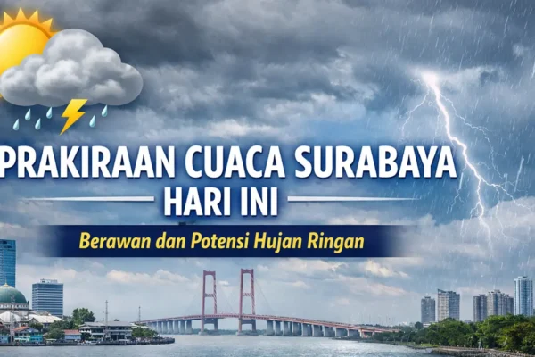 prakiraan cuaca surabaya