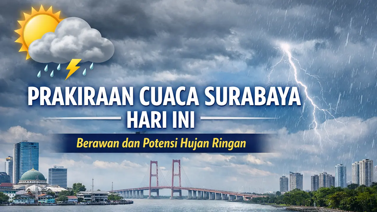 prakiraan cuaca surabaya