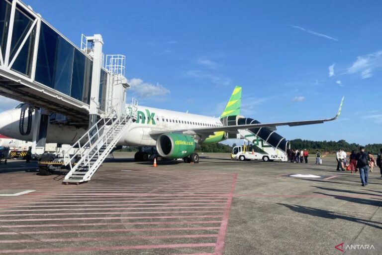 Penerbangan Batam-Jeddah di Bandara Hang Nadim Berjalan Lancar