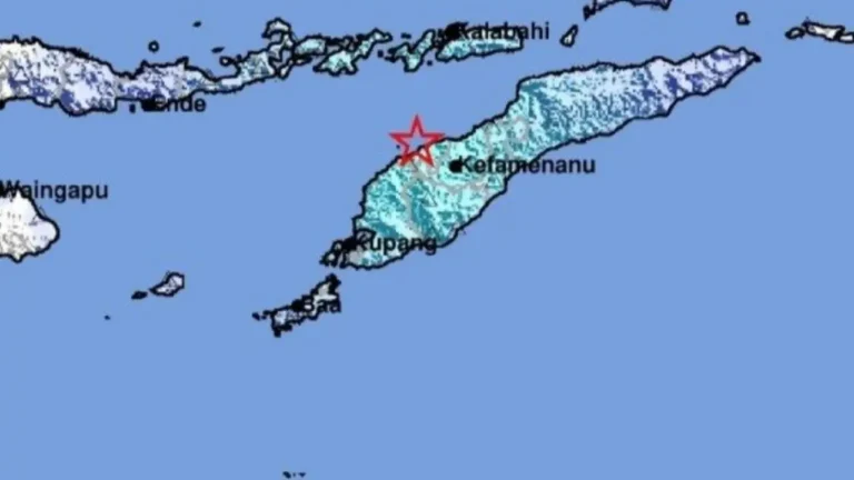 Gempa hari ini: M6,0 Guncang Timor Tengah Utara NTT