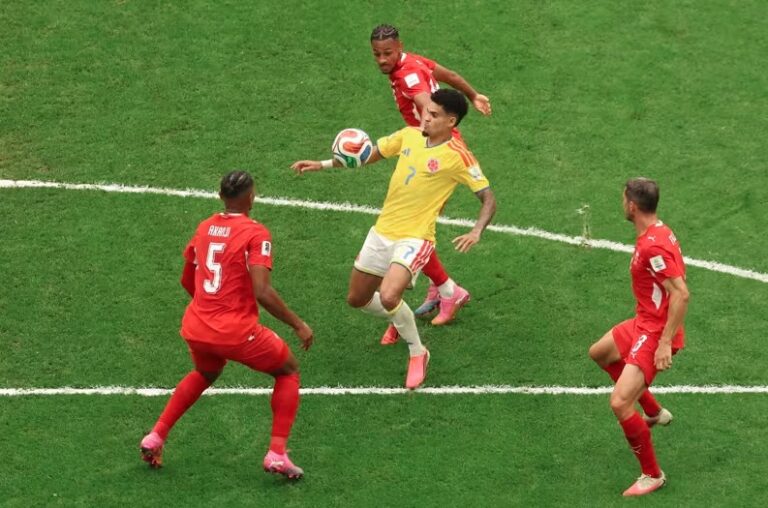 Swiss dan Kolombia Imbang Tanpa Gol, Lanjut ke Extra Time